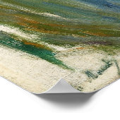 Morisot - Junge Mädchen, die ihren Skate 1893 zurü Poster (Ecke)