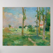 Morisot - Landschaft von La Creuse 1882 Poster (Vorne)