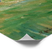 Morisot - Landschaft von La Creuse 1882 Poster (Ecke)