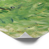 Morisot - Mädchen im Boot 1889 Poster (Ecke)