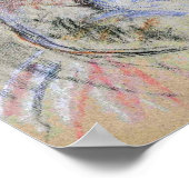 Morisot - Paule Gobillard im Rom-Kleid 1887 Poster (Ecke)