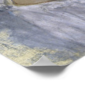 Morisot - Portrait von Blanche Pontillon 1877 Poster (Ecke)