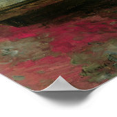 Morisot - Psyche 1876 Poster (Ecke)