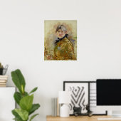 Morisot - Selbstportrait Poster (Heimbüro)