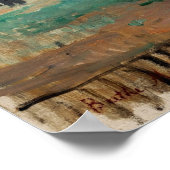 Morisot - Wäscherei 1875 Poster (Ecke)