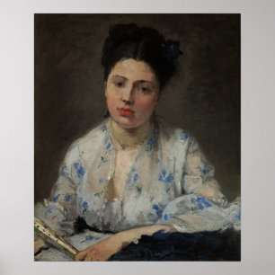 Morisot - Young Woman 1871 Poster