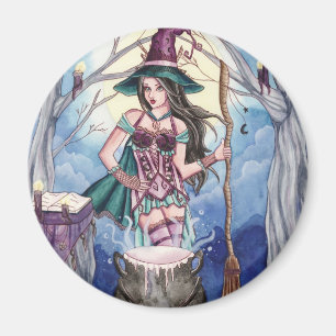 Morissa - Hexe-Magnet Magnet