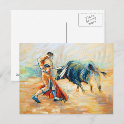 Morituri Te Salutant! Postkarte (Vorne/Hinten)