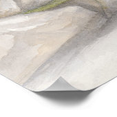 Moritz auf den Felsen Poster (Ecke)