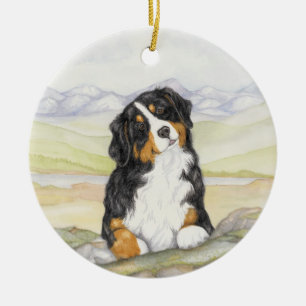 Moritz auf Felsen Keramikornament