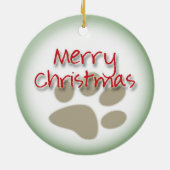 Moritz auf Felsen Keramikornament (Hinten)