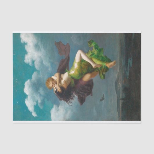 Moritz Stifter - Allegorie des TŌ Seidenpapier (Vorderseite)