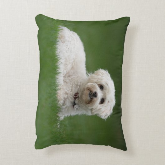 Moritz the Maltese Dekokissen (Rückseite(Vertikal))