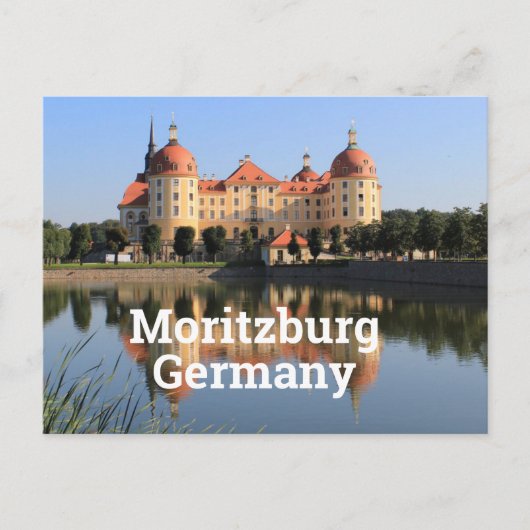 Moritzburg Deutschland Postkarte (Vorderseite)