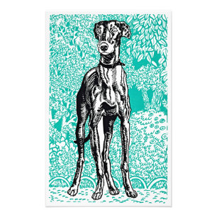 Moriz Jung Greyhound Wien Secession Kunstposter Fotodruck
