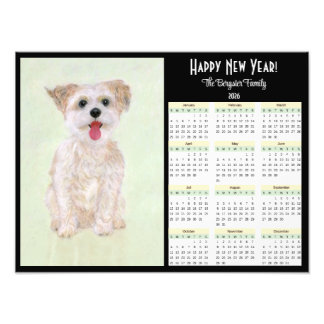 Morkie 2026 Kalender Fotodruck