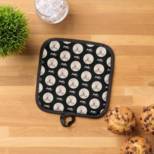 Morkie Black Topflappen (Oben Unten)