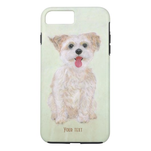 Morkie Dog Case-Mate iPhone 8Plus/7 Plus Cas Hülle (Rückseite)