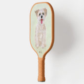 Morkie Dog Pickleball Schläger (Links)