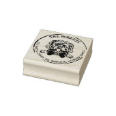 Morkie Dog Rücksendeadresse Gummistempel (Stempel)
