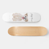 Morkie Dog Skateboards (Horizontal)