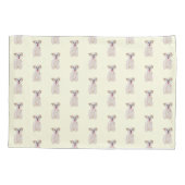 Morkie Dog Standard Pillow Case Kissenbezug (Rückseite)