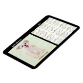 Morkie Flexible 2026 Kalender Magnet (Linke Seite)