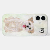Morkie Hund Case-Mate iPhone Hülle (Rückseite (Horizontal))