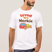 Morkie Hundebesitzer-Geschenk T-Shirt (Vorderseite)