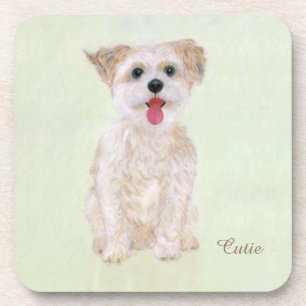 Morkie-Hundefest-Untersetzer Getränkeuntersetzer