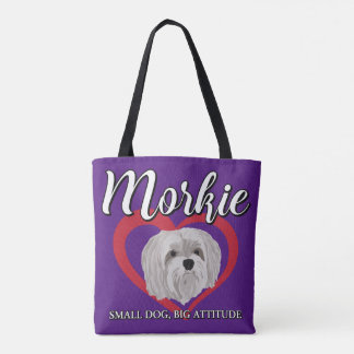 Morkie - Kleiner Hund, große Höhe - 3 Tasche