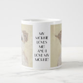 Morkie Liebe Jumbo Tasse (Vorderseite)