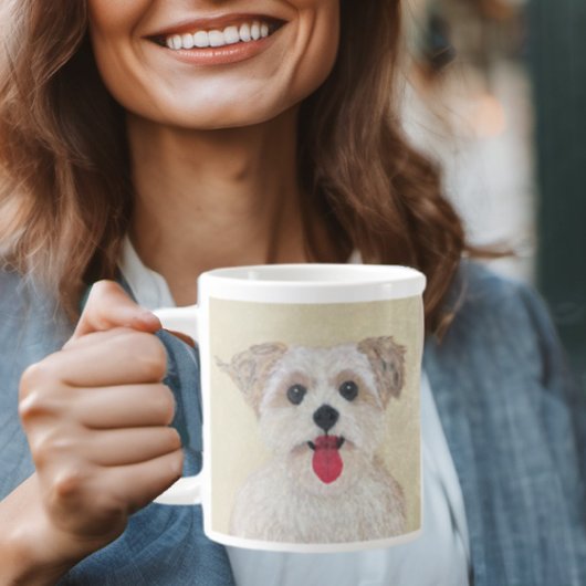 Morkie Liebe Jumbo Tasse