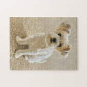 Morkie Liebe Puzzle (Horizontal)