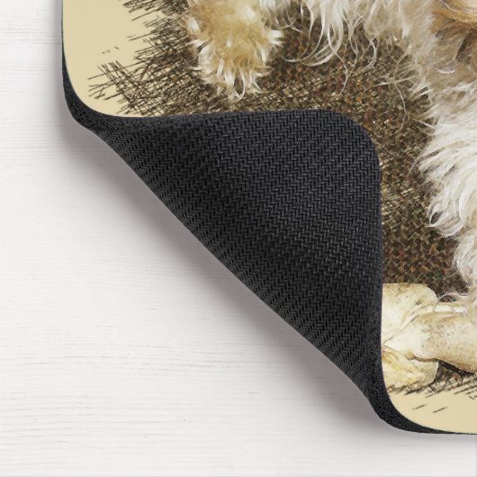 Morkie Mousepad (Ecke)