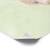 Morkie-Plakat mit Text Poster (Ecke)