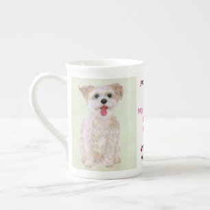 Morkie Sag Was Du Willst China Tasse