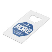 Morkie-Security-Blue Geldbeutel Flaschenöffner (Rückseite Schrägansicht)