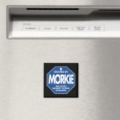 Morkie-Security-Blue Magnet (In Situ (Geschirrspüler))