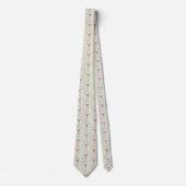 Morkie Tiled Necktie Krawatte (Vorderseite)