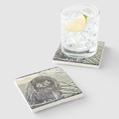 Morks Tasse Untersetzer (Seitenansicht)