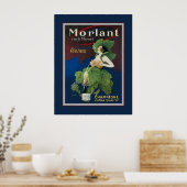 Morlant Champagner-Werbeplakat Poster (Küche)