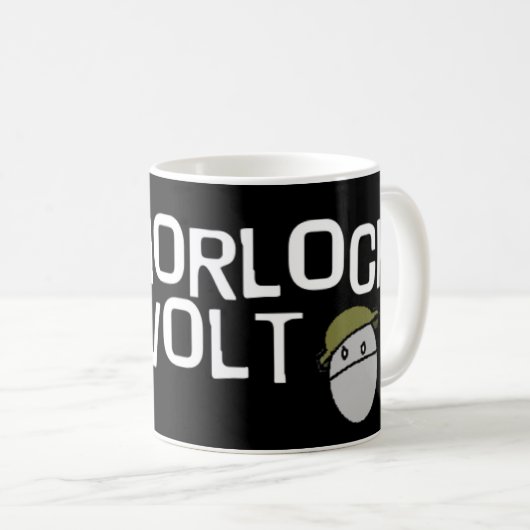 Morlock Fahnen-Tasse Kaffeetasse (VorderseiteRechts)