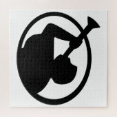 Mormon Angel Mormoni (Symbol des Mormonismus) Puzzle (Horizontal)