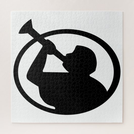 Mormon Angel Mormoni (Symbol des Mormonismus) Puzzle (Vertikal)