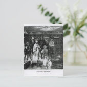 Mormon Baptisse Postkarte (Stehend Vorderseite)