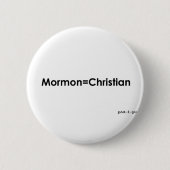 Mormon=Christian Button (Vorderseite)