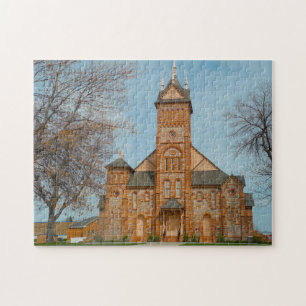 Mormon Church Idaho. Jigsaw Puzzle
