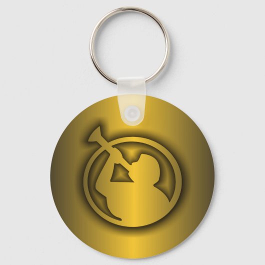 Mormon Gold Schlüsselanhänger (Vorderseite)
