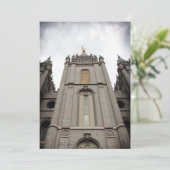 mormon liebt salzsee city ut temple Einladung (Stehend Vorderseite)